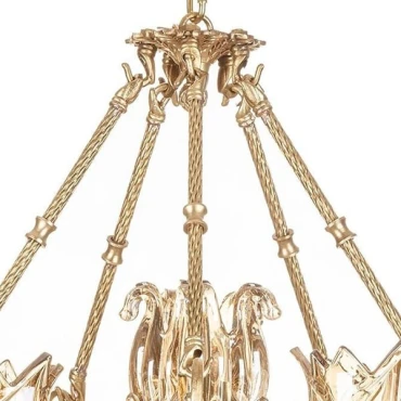 لوستر چشمه نور 7 شعله کد C2924/7A انتیک