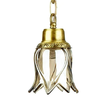 لوستر آویز آنتیک چشمه نور یک شعله کد 2773