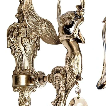 چراغ دیواری چشمه نور کد c2135/1w-A آنتیک