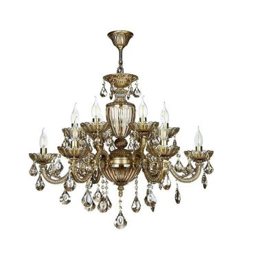 لوستر چشمه نور 12 شعله کد C2913/6-A آنتیک