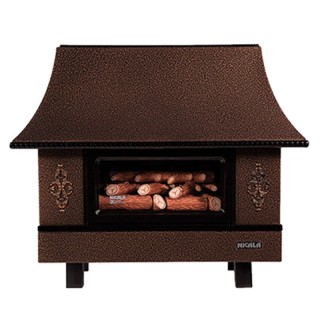 بخاری گازسوز طرح شومینه نیک کالا مدل آذر MC24