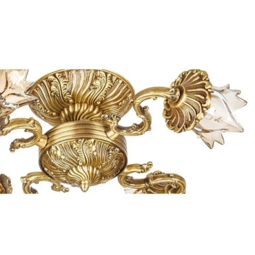 لوستر سقفی چشمه نور 4 شعله کد S3544/4A آنتیک