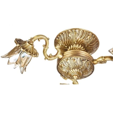 لوستر سقفی چشمه نور 3 شعله کد S3544/3-A انتیک