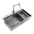 سینک باکسی توکارکن استیل BCN74