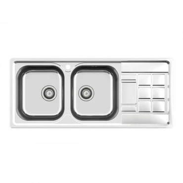 سینک  نیمه فانتزی  کن استیل 2028-پرلا