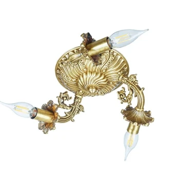 لوستر سقفی چشمه نور 3 شعله مدل S3586/3-A آنتیک