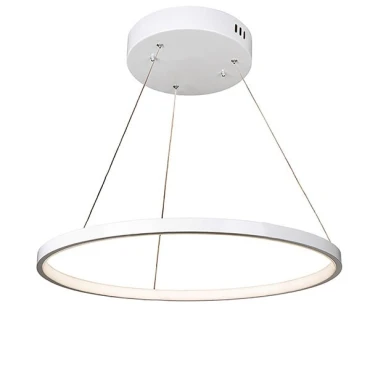 لوستر چشمه نور مدل مدرن کد L6333/1H-WT سفید (آفتابی)