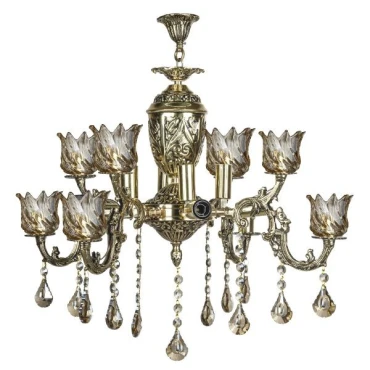 لوستر 16 شعله چشمه نور کد C3352/8+4