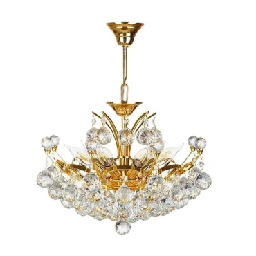 لوستر چشمه نور 7 شعله کد H6670/40G طلایی