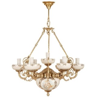 لوستر چشمه نور کد C2926/7-A آنتیک