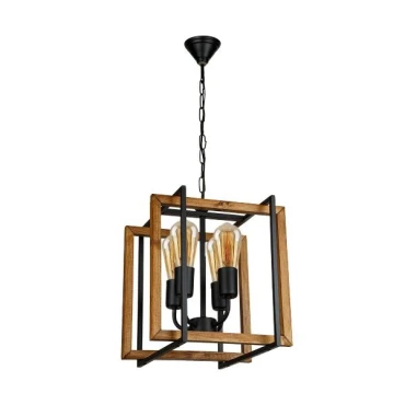 لوستر آویز چهار شعله چشمه نور کد 2215/4