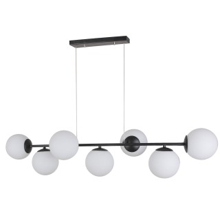 لوستر هفت شعله چشمه نور کد A1230/7BK.WT