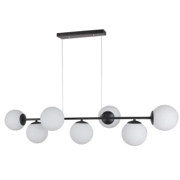 لوستر هفت شعله چشمه نور کد A1230/7BK.WT