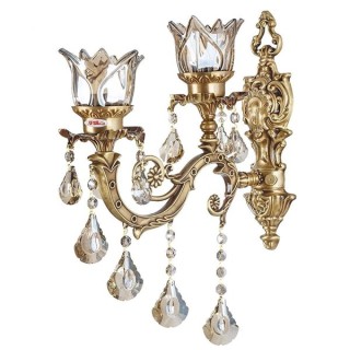 چراغ دیواری دایکاست آلومینیوم چشمه نور کد S3596/1-1W-A آنتیک