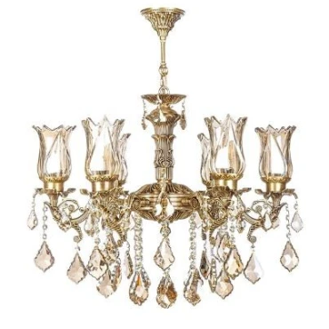 لوستر دایکاست چشمه نور 6 شعله کد S3571/6-A