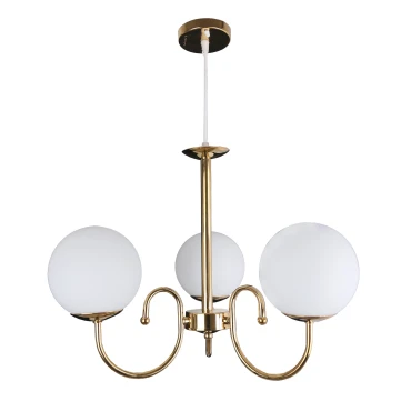 لوستر سه شعله چشمه نور کد A1219/3G.WT