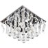 لوستر سقفی کریستالی چشمه نور کد A6638/30-30-S-C کروم