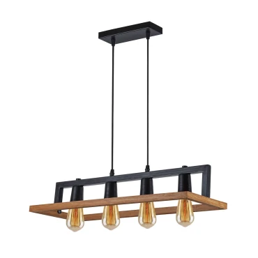 چراغ آویز مدرن چشمه نور کد A1333/4-BK