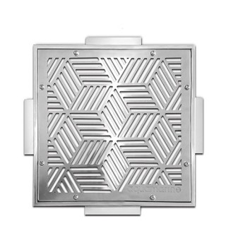 کفشور مربعی آکوامارین مدل آمور 340