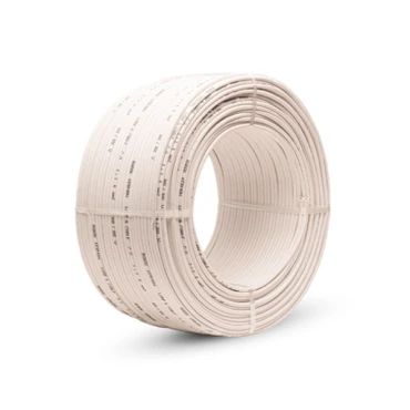 سیم دو رشته نایلون سفید خانگی (2.5*2)