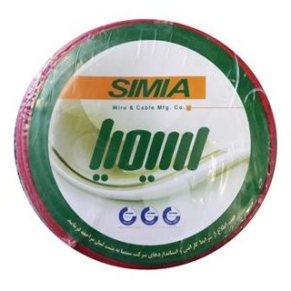 سیم برق افشان 1در 1.5 سیمیا بسته 100 متری