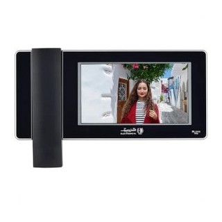 گوشی تصویری 7 اینچ مشکی با دسته گوشی الکتروپیک مدل 996 ا Black video phone 7 inch With phone handle Electropeyk model 996