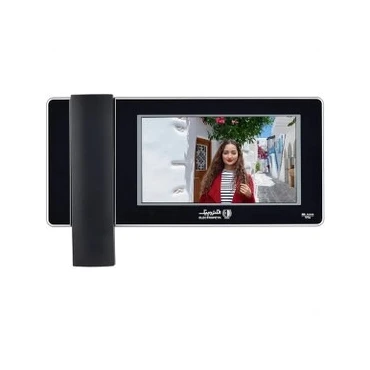 گوشی تصویری 7 اینچ مشکی با دسته گوشی الکتروپیک مدل 996 ا Black video phone 7 inch With phone handle Electropeyk model 996