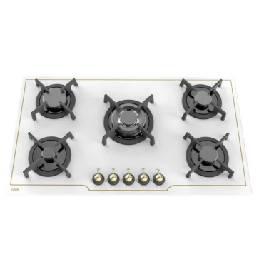 اجاق گاز رومیزی شیشه ای آلتون مدل IG521 N(سرشعله ساباف ایتالیایی)