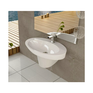 روشویی پایه دار گلسار مدل الیت نیم پایه