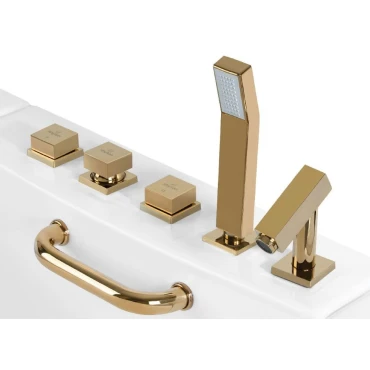 شیرآلات طلایی جکوزی