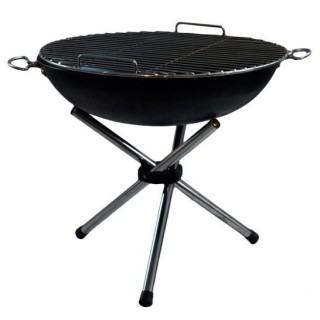 باربیکیو پایه تاشو همراه با توری گریل