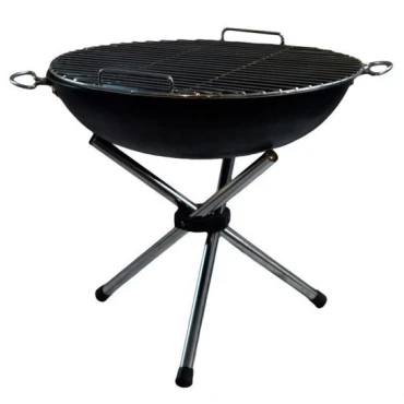 باربیکیو پایه تاشو همراه با توری گریل