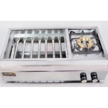 کبابپز پلوپزدار استیل گازی 70