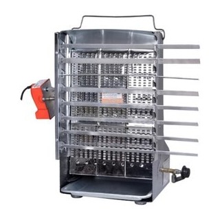 سیخ گردان قابل نصب بر روی کباب پز ضیافت مدل شعله و تابش ا A skewer that can be installed on a flame and