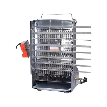 سیخ گردان قابل نصب بر روی کباب پز ضیافت مدل شعله و تابش ا A skewer that can be installed on a flame and