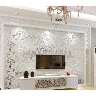 کاغذ دیواری آینه ای طرح پیچک