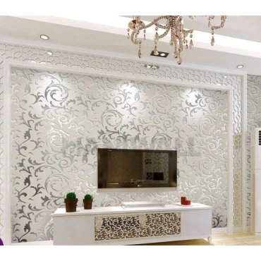 کاغذ دیواری آینه ای طرح پیچک