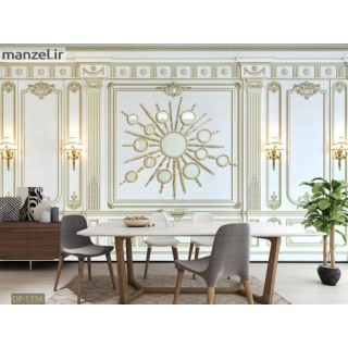 پوستر کاغذ دیواری طرح دیوار لاکچری PB0011