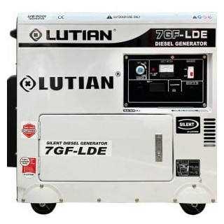 موتور برق دیزل سایلنت لوتین مدل 7GF-LDE