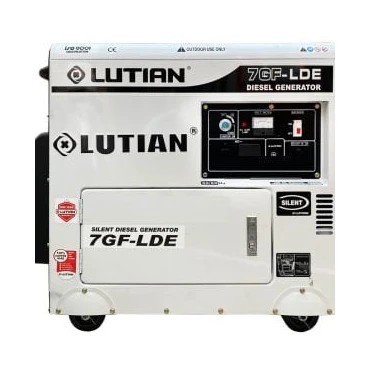 موتور برق دیزل سایلنت لوتین مدل 7GF-LDE