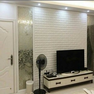 دیوارپوش فومی پشت چسب دار طرح آجر هلندی ا Wall foom sticker covering
