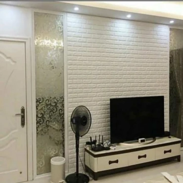 دیوارپوش فومی پشت چسب دار طرح آجر هلندی ا Wall foom sticker covering