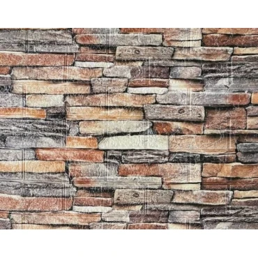 دیوارپوش فومی پشت چسبدار چینی طرح آجر آنتیک