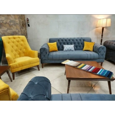 مبل راحتی چستر یونانی 7 نفره