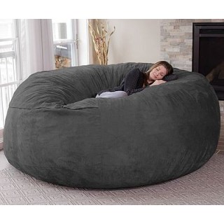 مبل شنی گرد بزرگ