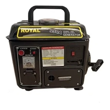 موتور برق رویال800 وات بنزینی مدل 950A| هندلی ا موتور برق بنزینی 800 وات رویال مدل 950A | هندلی