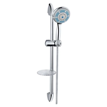 پک شیرآلات مدل راهو عصایی نیو کروم مجموعه 6عددی