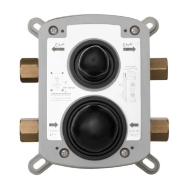 باکس شیر توکار شودر مدل A (مخصوص شیرآلات دوش تیپ 3 و 4)