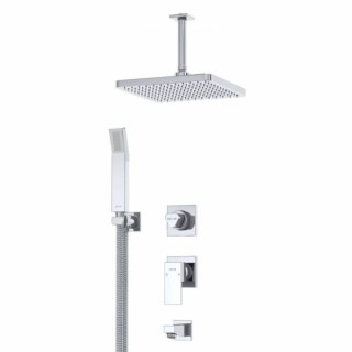 شیر حمام توکار کلار مدل فلت لاکچری تیپ 3