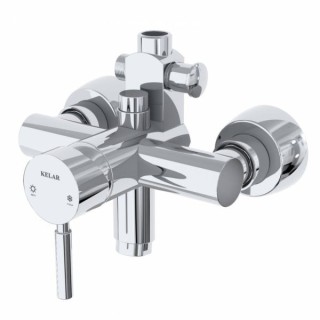 شیر حمام آبشار کروم کلار